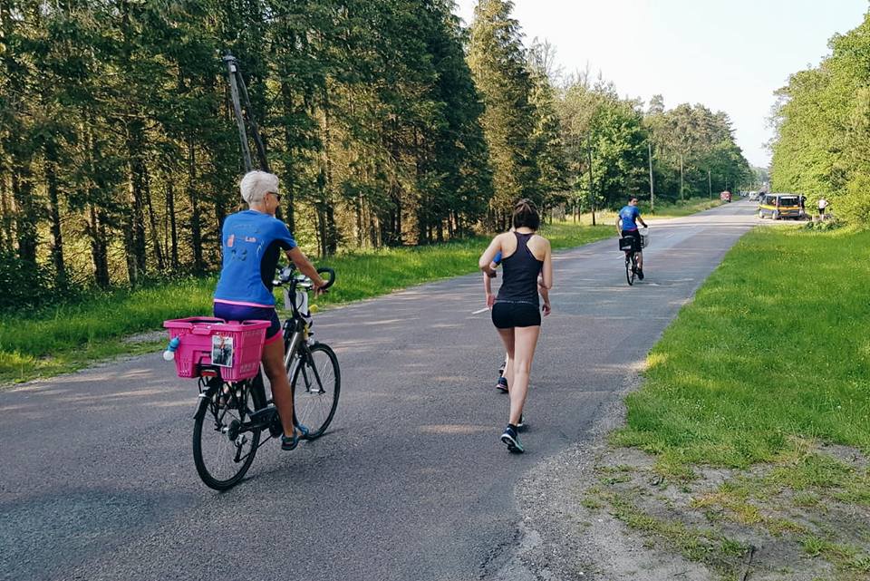 lydia sporterdam tijdens roparun